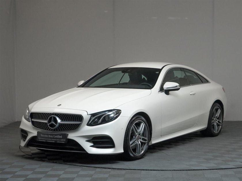 W213 купе белый