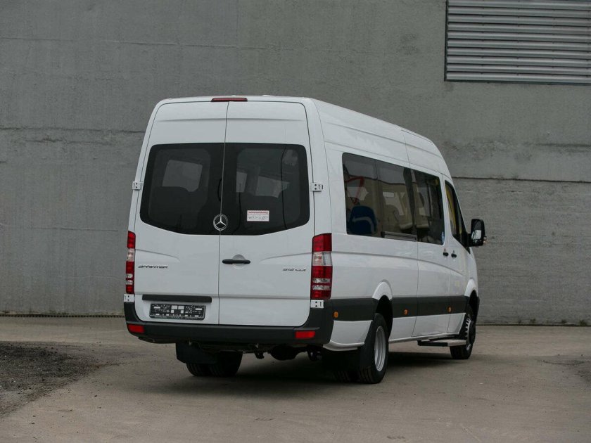 Mercedes Sprinter пассажирский сзади