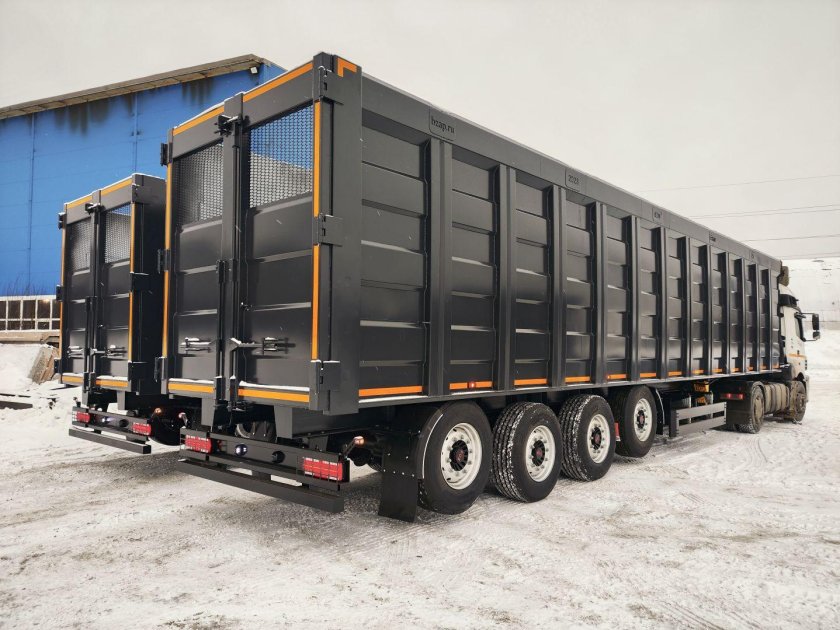 Полуприцеп ломовоз бзап