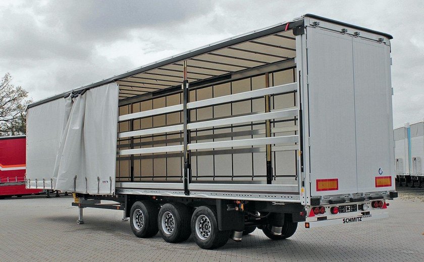 Тентованный полуприцеп 20 тонн