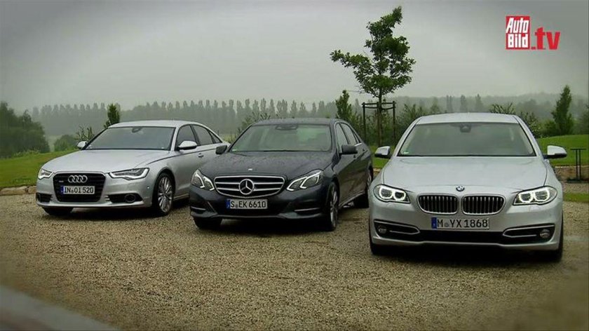 BMW 5 Mercedes e Audi a6