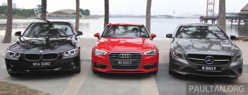 Mercedes Benz BMW Audi