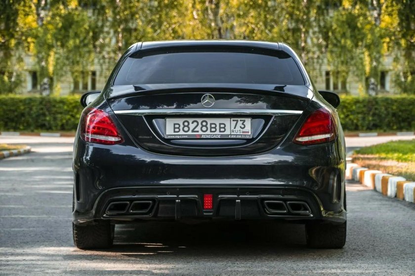 Mercedes w205 обвес