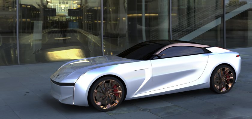 Электромобиль Lynk co