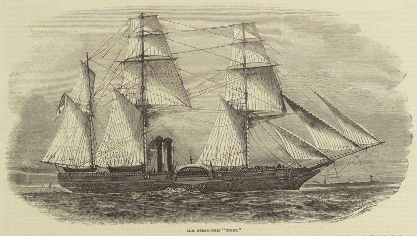 Париж линейный корабль, 1849