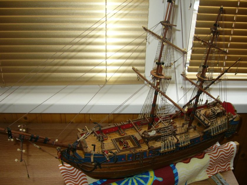 Бомбардирский корабль la Candelaria