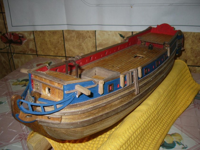 Бомбардирский корабль la Candelaria