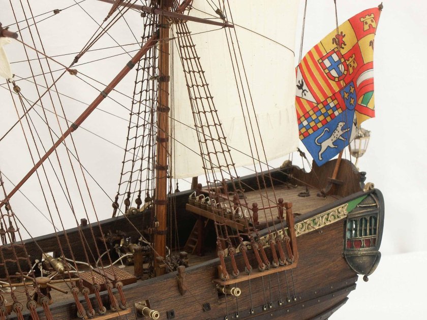 Бомбардирский корабль la Candelaria