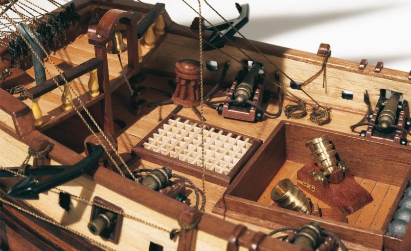 Бомбардирский корабль la Candelaria