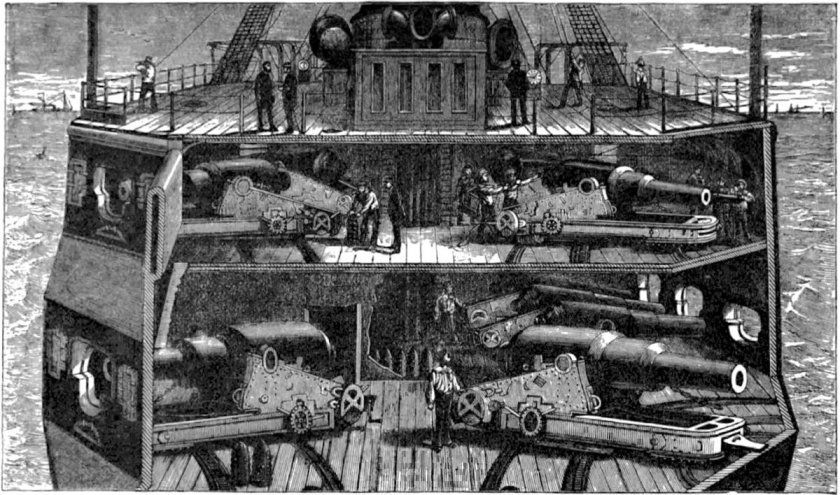 Паровой броненосный флот 19 века