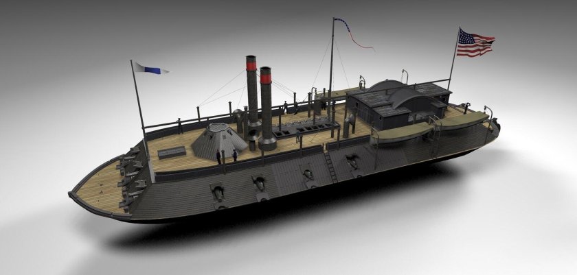 Броненосец USS Cairo (1861)