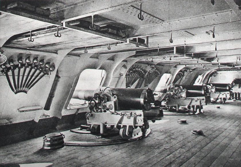 Корабельная казематная артиллерия