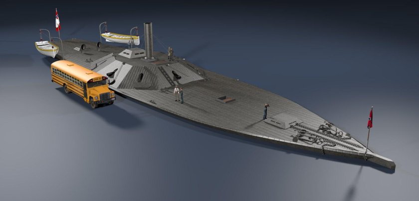 Броненосец Вирджиния 1862