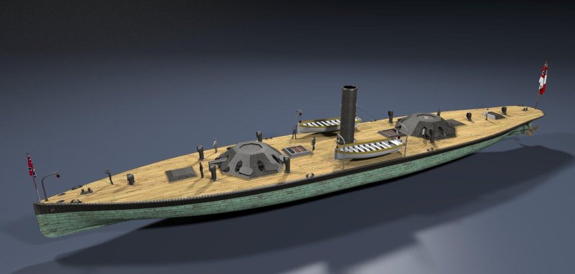 Броненосец Вирджиния 1862