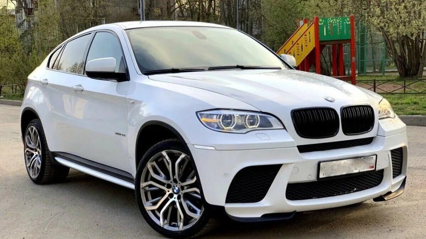 БМВ х6 белая