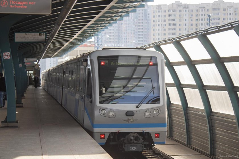 Русич вагон метро фото