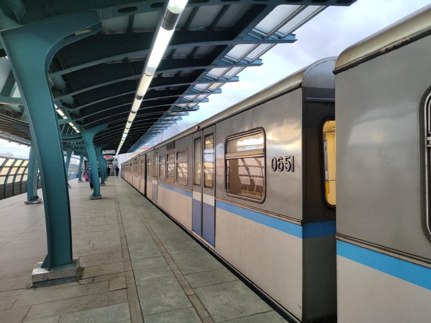 Москва вагон метро