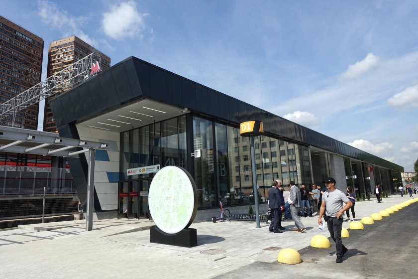 Современный вокзал