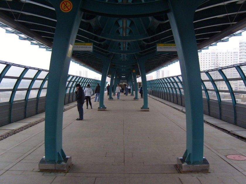 Бутовская линия метро Бунинская аллея