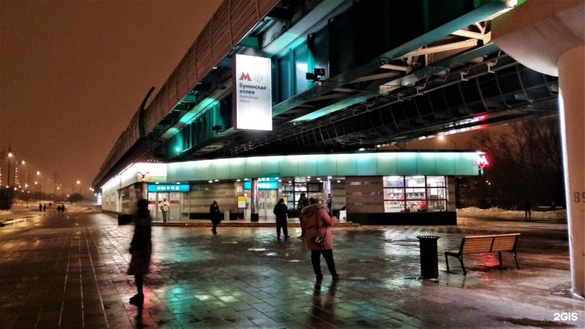 Станция метро Бунинская аллея
