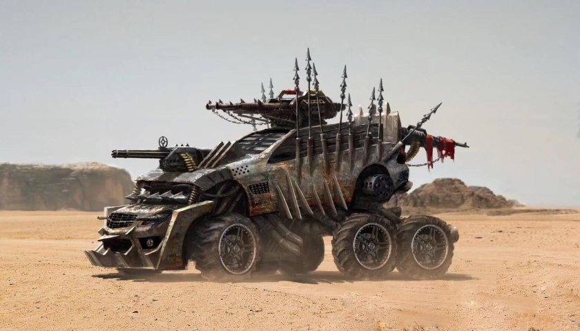 Безумный Макс дорога ярости фильм 2015 машины