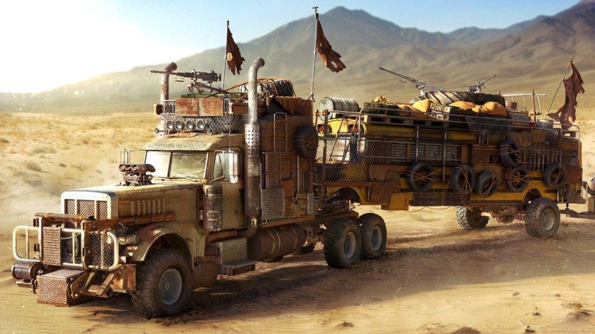 КАМАЗ В стиле апокалипсиса