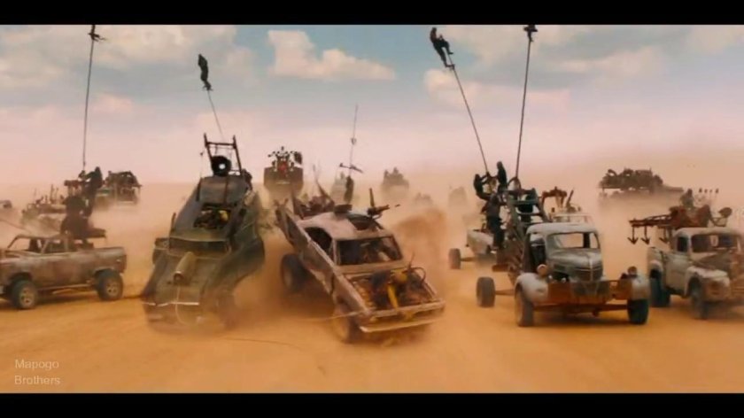 Безумный Макс 2015 погоня