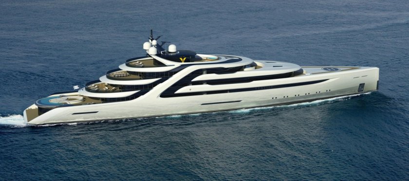 Мегаяхта Гамильтон