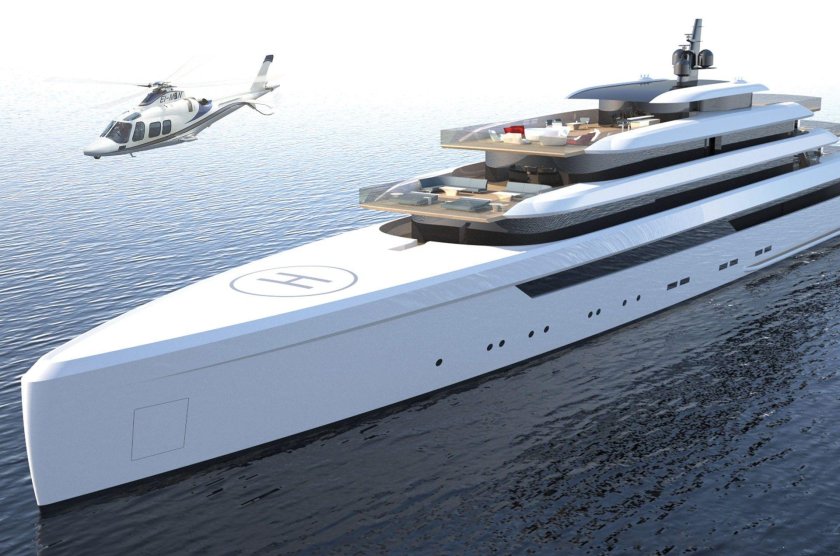 Мегаяхта Calibre 102 от MUB Design