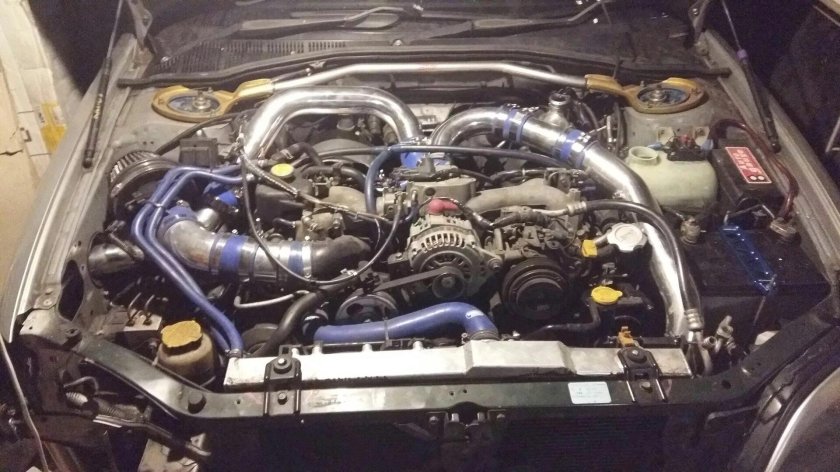 Пайпинг-кит Subaru Impreza GD 02-06 под фронтальный интеркулер