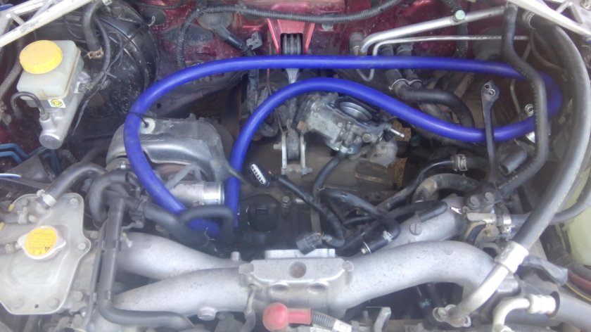 Маслопомойка Субару Форестер sg5