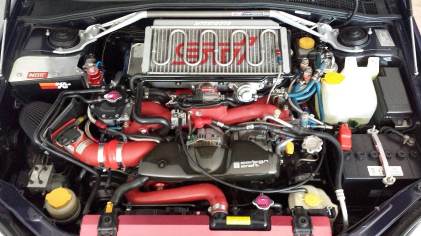 Двигатель субару импреза