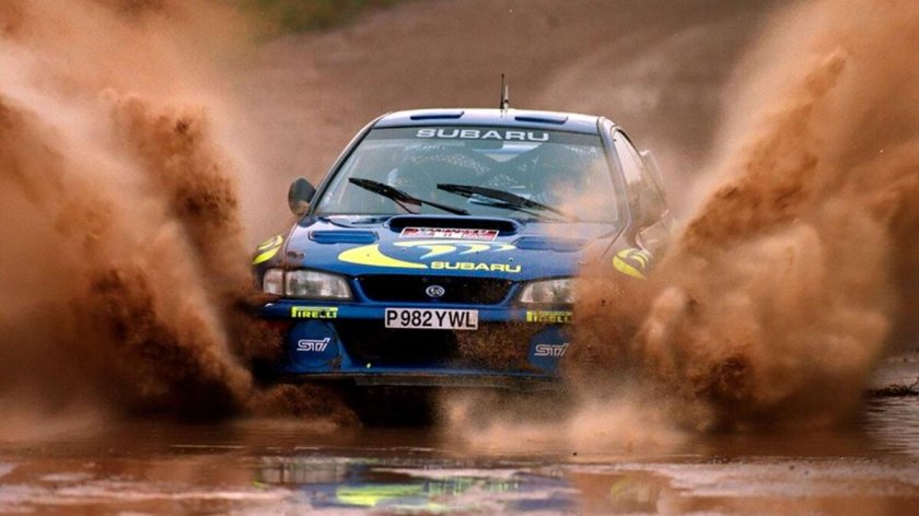 Кино гонки на Субару