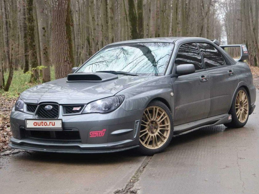 Subaru impreza wrx sti s204 2006 года