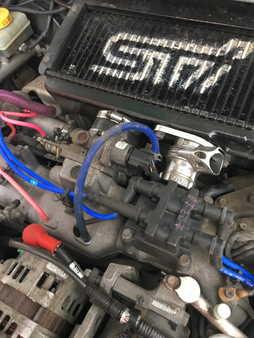 Блоу офф на Субару Форестер sg5