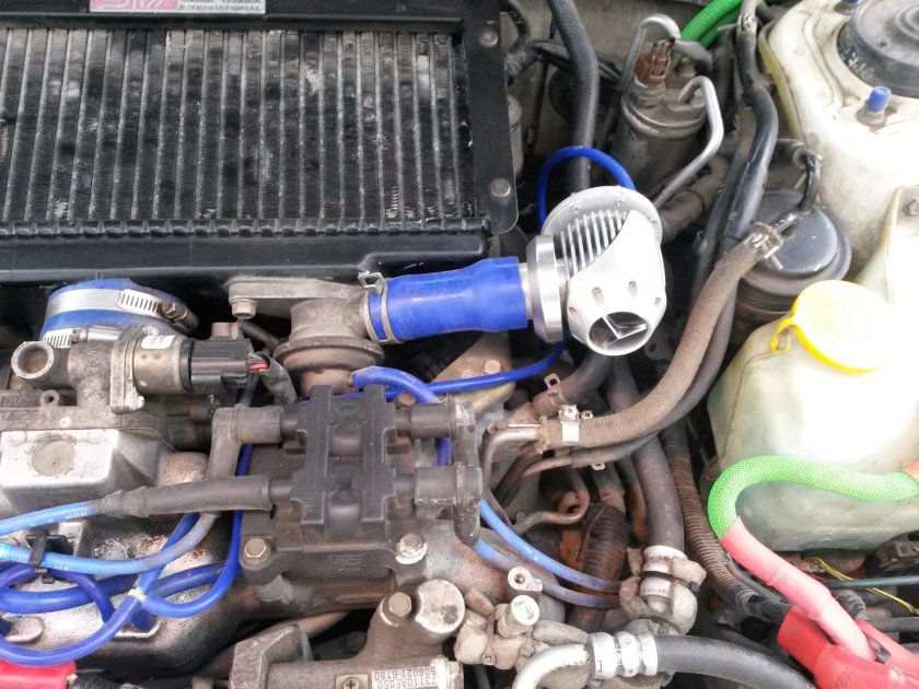 Блоу офф на Субару Форестер sg5