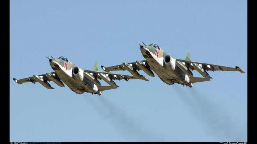 Штурмовик Су-25 Грач