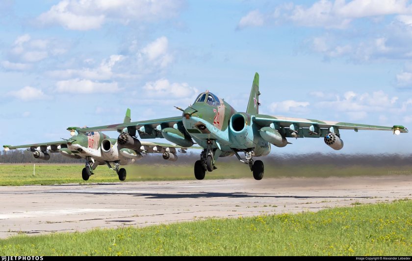 Штурмовик Су-25 Грач