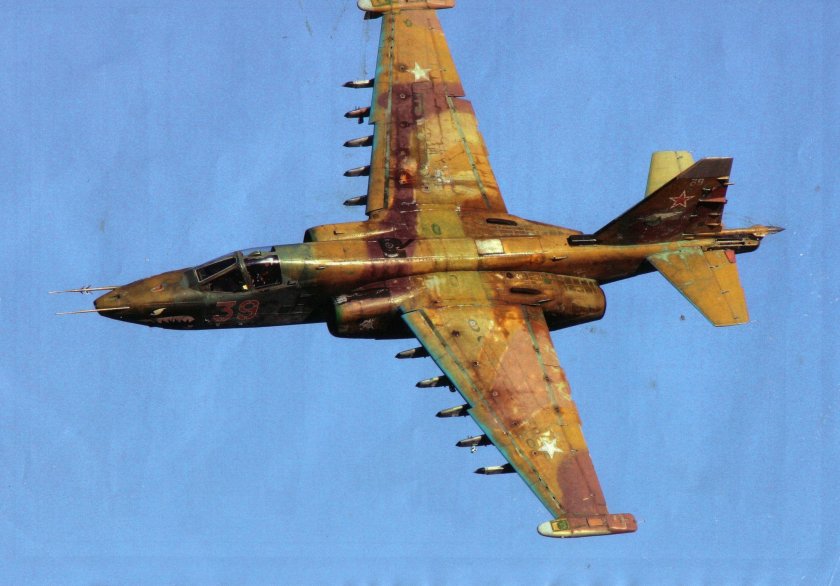 Штурмовик Су-25 Грач