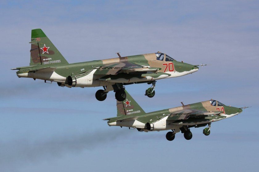 Штурмовик Су-25 Грач