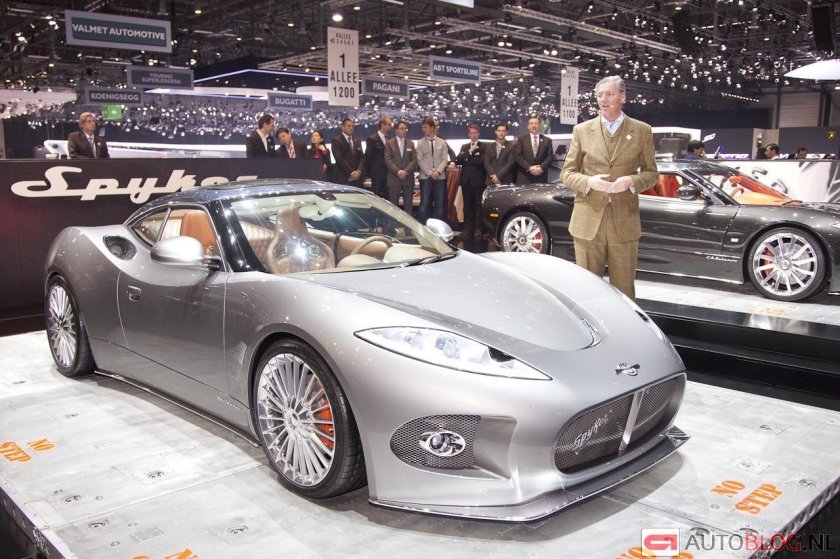 Spyker c 8 aileron