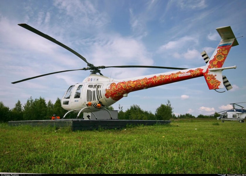 Ми-34 вертолёт