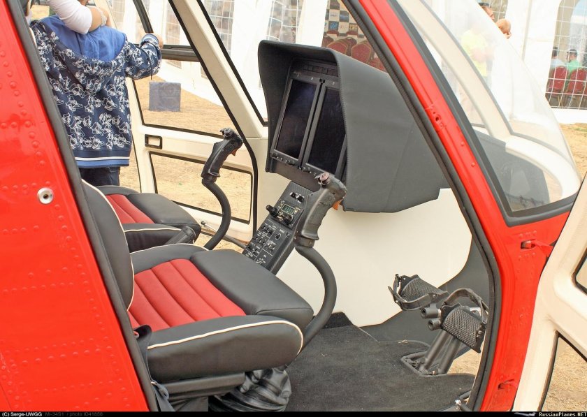 Ми-34 кабина