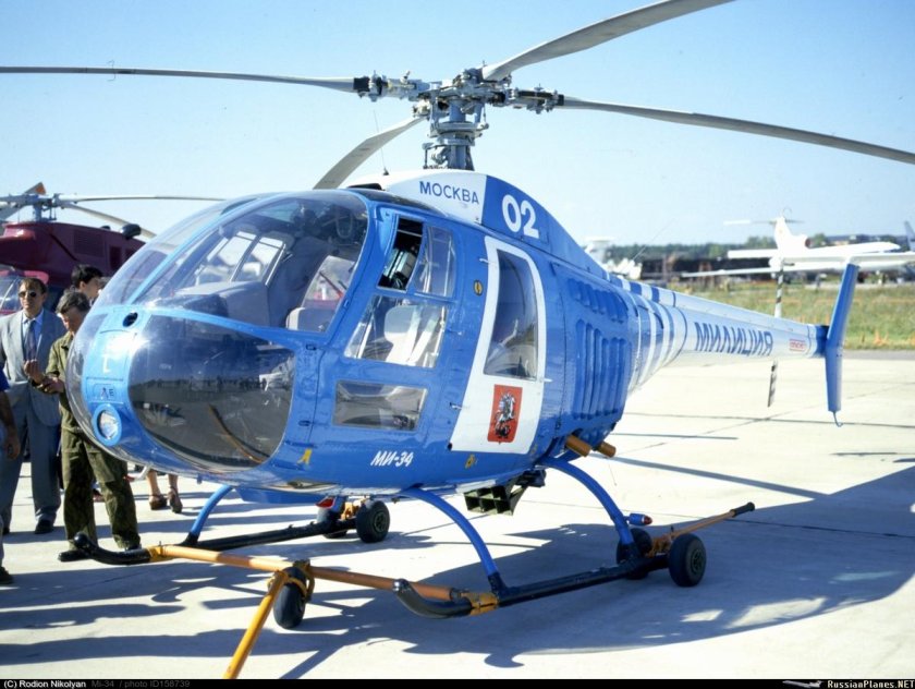 Ми-34 вертолёт