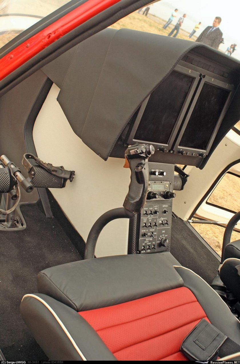 Ми-34 кабина