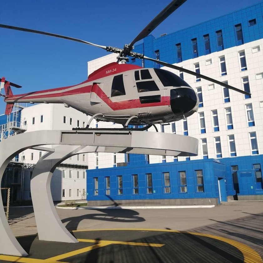 Ми-34 вертолёт
