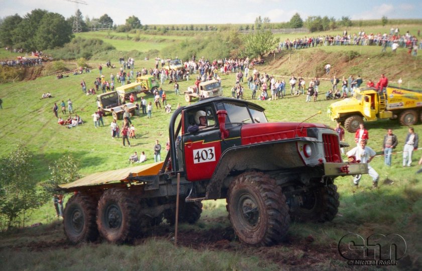 Урал 4320 трак триал