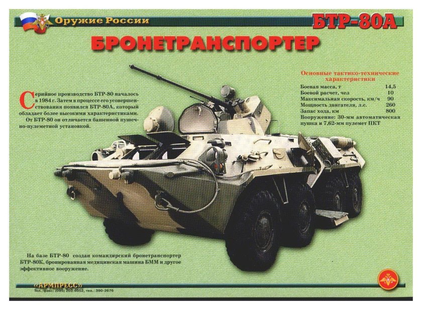 Техника БТР 80
