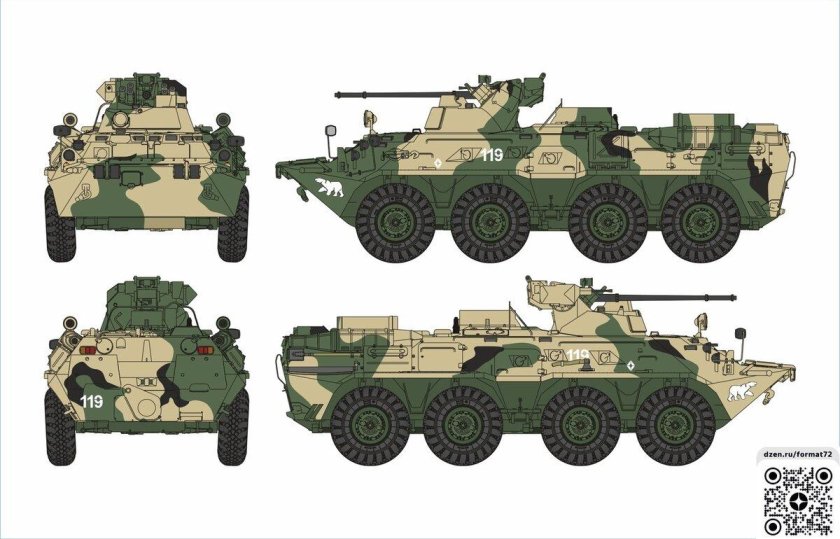 Шина ки 126 БТР
