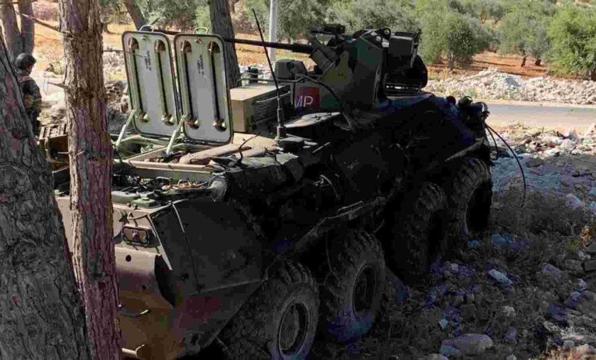 БТР-82а на Донбассе